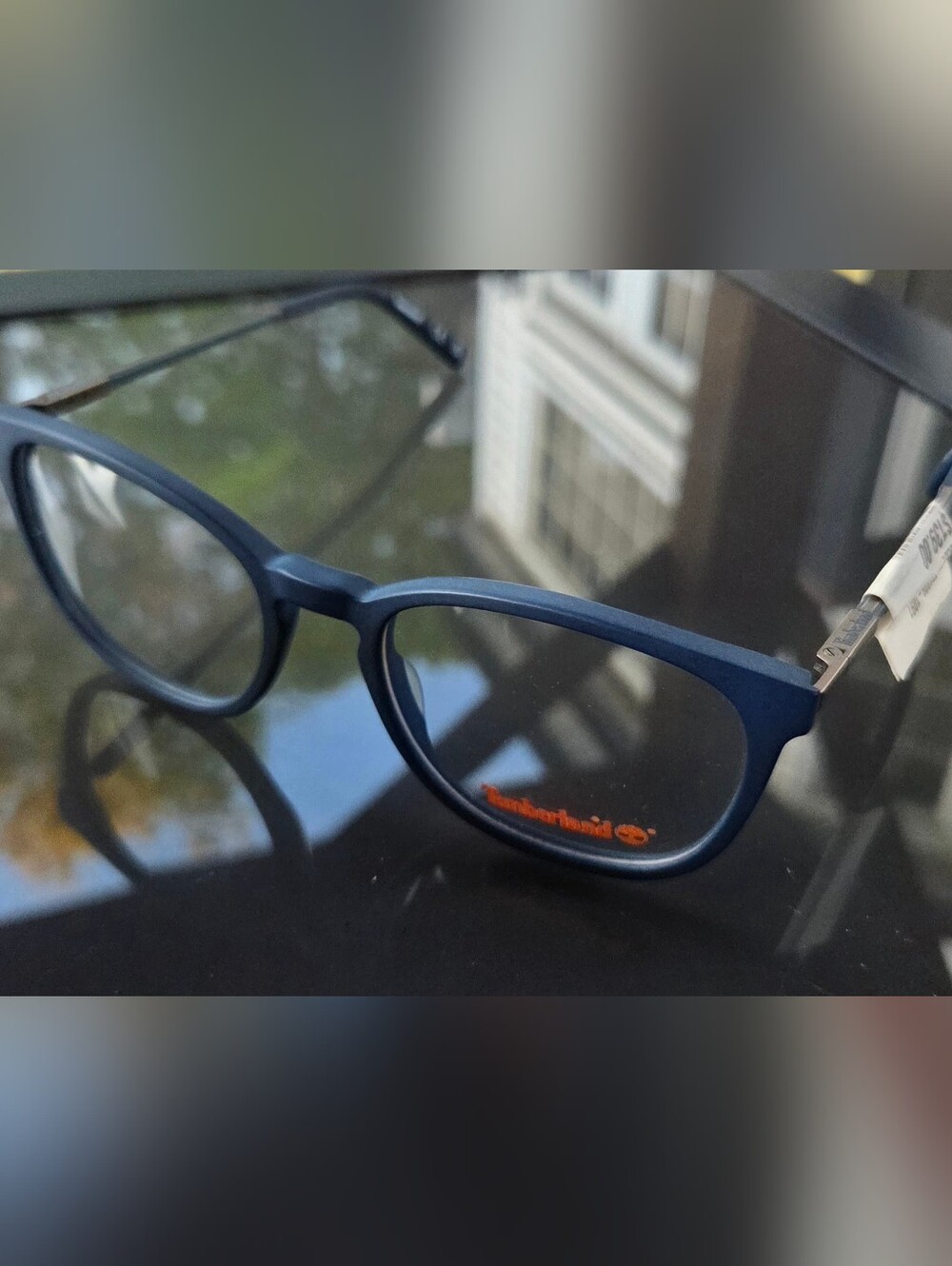 Men's Round Timberland Eyeglass Frames - TB1809 - Blue